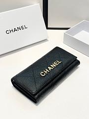 Colestore Chanel Wallet Black - 3