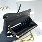 Colestore Dior Small Saddle Pouch With Chain 19x10.5x3.5CM - 6