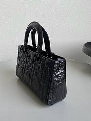 Colestore Dior Small Lady D-Sire My ABCDior Black 26x15x8cm - 4