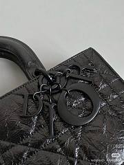 Colestore Dior Small Lady D-Sire My ABCDior Black 26x15x8cm - 3