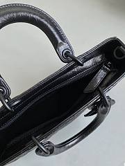 Colestore Dior Small Lady D-Sire My ABCDior Black 26x15x8cm - 2