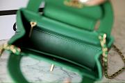 Colestore Chanel 24A Green Kelly Bag Gold Hardware 19x13x7CM - 6