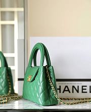 Colestore Chanel 24A Green Kelly Bag Gold Hardware 19x13x7CM - 2