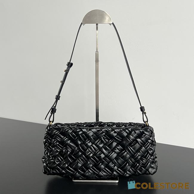 Colestore Bottega Veneta Kalimero Cha-Cha Black 28.5x15x6cm - 1