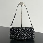 Colestore Bottega Veneta Kalimero Cha-Cha Black 28.5x15x6cm - 1