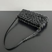 Colestore Bottega Veneta Kalimero Cha-Cha Black 28.5x15x6cm - 4