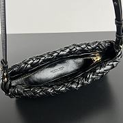 Colestore Bottega Veneta Kalimero Cha-Cha Black 28.5x15x6cm - 3