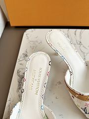 Colestore Louis Vuitton LV x TM 6AM Mule White - 4
