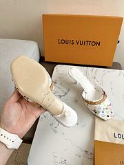 Colestore Louis Vuitton LV x TM 6AM Mule White - 5