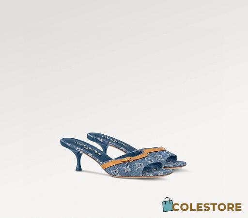Colestore Louis Vuitton LV x TM 6AM Mule Denim  - 1