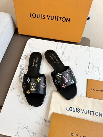 Colestore Louis Vuitton LV x TM 6AM Slipper Black