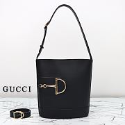 Colestore Gucci 73 Mini Bucket Bag Black 26x27.5x11.5cm - 1