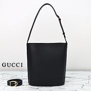 Colestore Gucci 73 Mini Bucket Bag Black 26x27.5x11.5cm - 6