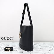Colestore Gucci 73 Mini Bucket Bag Black 26x27.5x11.5cm - 4
