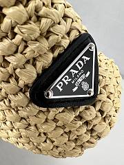 Colestore Prada Natural Small Crochet Tote Bag 24x24x8cm - 5