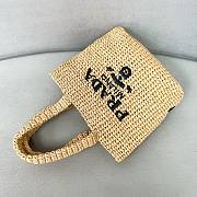 Colestore Prada Natural Small Crochet Tote Bag 24x24x8cm - 4