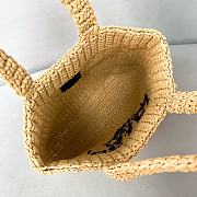 Colestore Prada Natural Small Crochet Tote Bag 24x24x8cm - 2