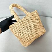 Colestore Prada Natural Small Crochet Tote Bag 24x24x8cm - 3