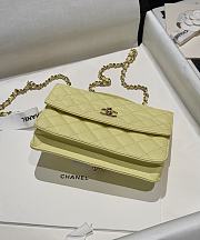 Colestore Chanel 25C Mini FlapBag Yellow 14x18x4.5cm - 3