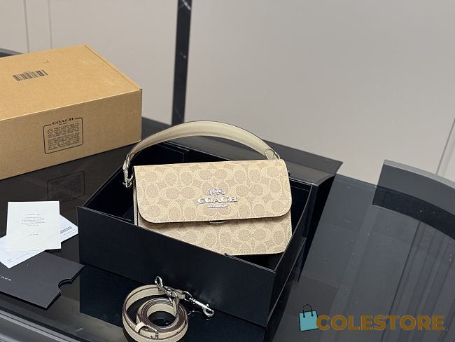 Colestore Coach Brynn Flap Crossbody Bag 23x14cm  - 1