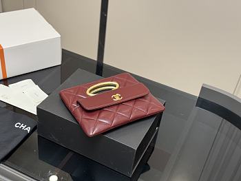 Colestore Chanel 24B Clutch Red 24x19cm