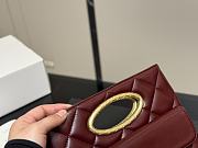 Colestore Chanel 24B Clutch Red 24x19cm - 6