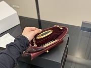 Colestore Chanel 24B Clutch Red 24x19cm - 5