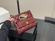Colestore Chanel 24B Clutch Red 24x19cm - 4