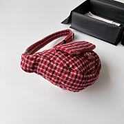Colestore Chanel Coco Neige Hobo in Tweed 18x30x8cm - 6
