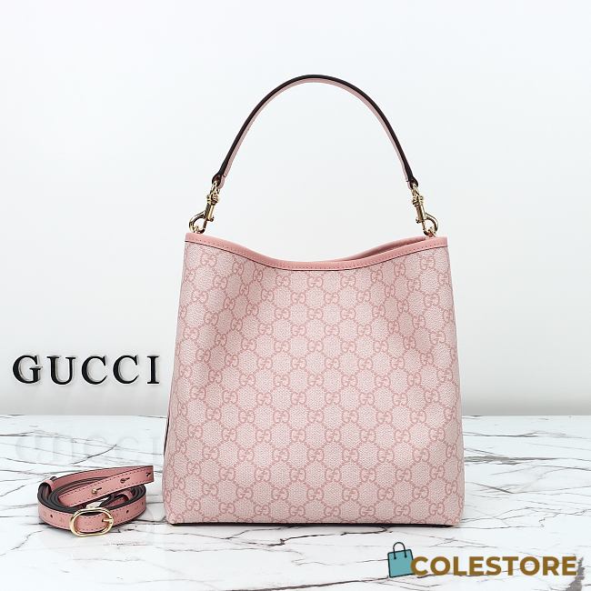 Colestore Gucci GG Emblem Mini Bucket Bag 25x25x15.5cm - 1