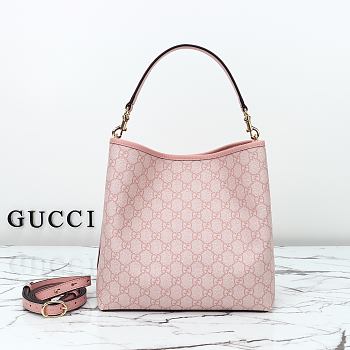 Colestore Gucci GG Emblem Mini Bucket Bag 25x25x15.5cm