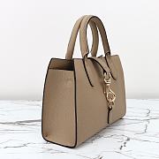 Colestore Gucci Small Jackie Tote Bag Beige 24x17.5x8.5cm - 6