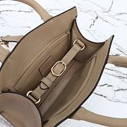 Colestore Gucci Small Jackie Tote Bag Beige 24x17.5x8.5cm - 3