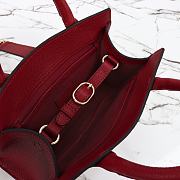 Colestore Gucci Small Jackie Tote Bag Red 24x17.5x8.5cm - 2