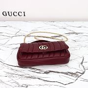 Colestore Gucci GG Milano Small Top Handle in Red 25.9x14x6.1cm - 2
