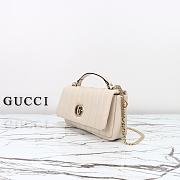 Colestore Gucci GG Milano Small Top Handle in White 25.9x14x6.1cm - 2