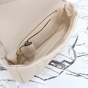 Colestore Gucci GG Milano Small Top Handle in White 25.9x14x6.1cm - 4