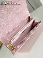 Colestore Louis Vuitton Sarah Wallet Pink 19x10.5x2cm - 5
