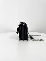 Colestore YSL Sunset Medium In Smooth Leather Black 22x16x8cm  - 5