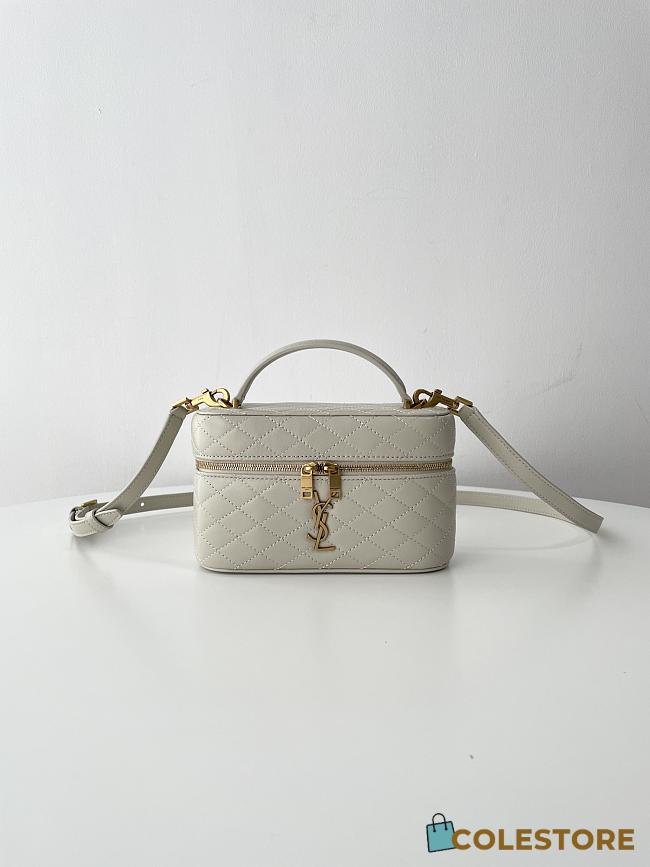 Colestore YSL Gaby Vanity Bag in Lambskin 18x11x6.5cm - 1