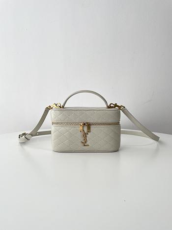 Colestore YSL Gaby Vanity Bag in Lambskin 18x11x6.5cm