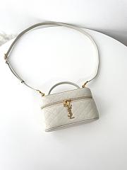 Colestore YSL Gaby Vanity Bag in Lambskin 18x11x6.5cm - 5