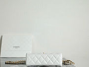 Colestore Chanel 25C White Kelly Bag  19x13x7CM - 6