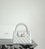 Colestore Chanel 25C White Kelly Bag  19x13x7CM - 5