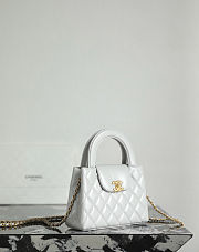 Colestore Chanel 25C White Kelly Bag  19x13x7CM - 4