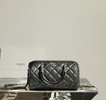 Colestore Chanel 25P Mini Boston Black 16x14x6.5cm