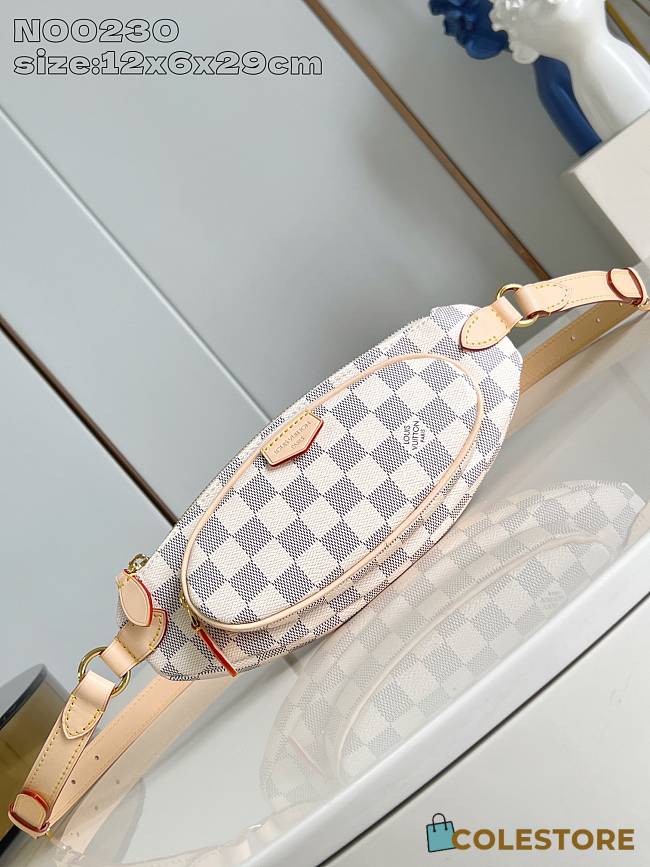 Colestore Louis Vuitton Keepit Damier Azur 12x6x29cm - 1