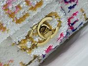 Colestore Chanel Sequin Logo CC Small Single Flap Bag 20x15x7cm - 6