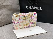Colestore Chanel Sequin Logo CC Small Single Flap Bag 20x15x7cm - 5