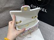 Colestore Chanel Sequin Logo CC Small Single Flap Bag 20x15x7cm - 4